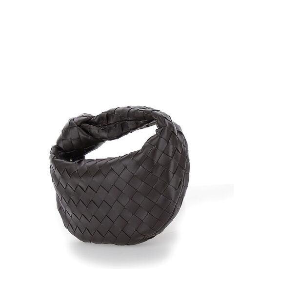 Bottega Veneta Women 'Mini Jodie' Brown Handbag In Intreccio Nappa Leather Woman - Picture 2 of 3